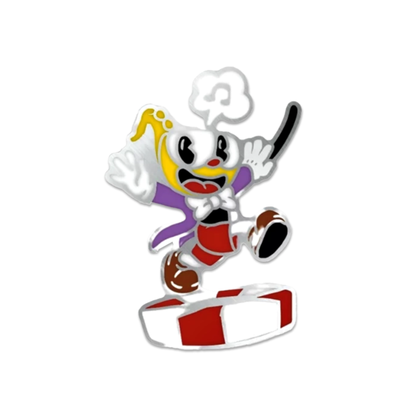 The Jazz of Cuphead - enamel pin