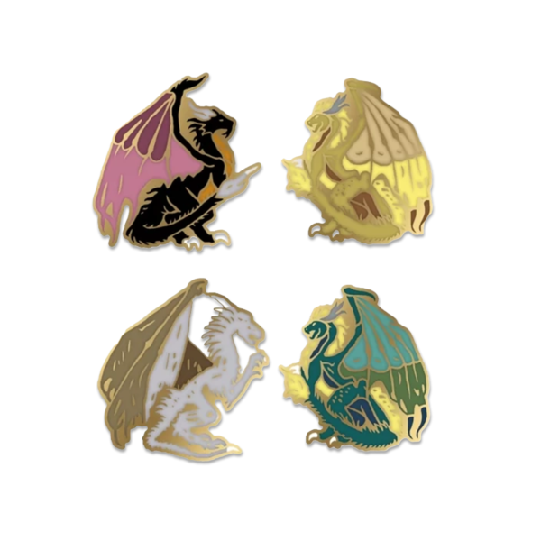 Heroes III - Dragon enamel pin